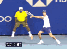 Lorenzo Musetti Forehand GIF - Lorenzo Musetti Forehand Tennis GIFs