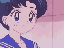 Anime Smiling GIF - Anime Smiling Sailor Mercury GIFs