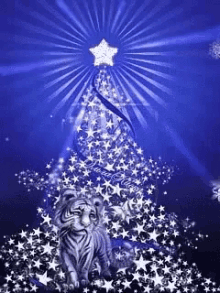 Tiger Christmas Tree GIF - Tiger Christmas Tree GIFs