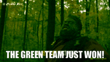 Green Team Cobra Kai GIF - Green Team Cobra Kai Green Team Just Won GIFs