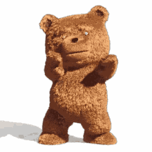 miss ya bear dancing cute