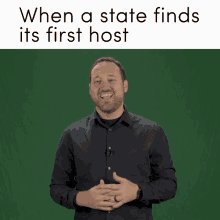 When A State Finds Its First Host Heart GIF - When A State Finds Its First Host Heart In Love GIFs