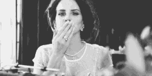 Lana Del Rey Kiss GIF - Lana Del Rey Kiss Laugh GIFs