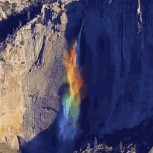 Shummer Yosemite GIF - Shummer Yosemite Rainbow_waterfall GIFs