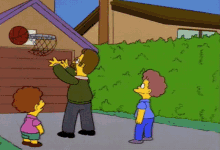 Simpsons Im Here GIF - Simpsons Im Here Basketball GIFs