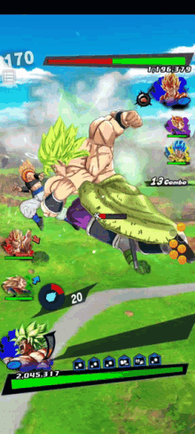 Broly Punch GIF - Broly Punch Dbl GIFs