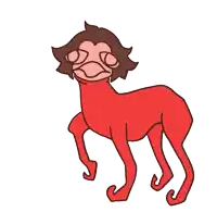 a drawing of a monkey with a turtleneck and glasses
