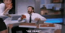 Chris Evans Pizza GIF - Chris Evans Pizza Excited GIFs