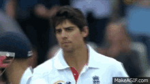 Alastair Cook Cricketer GIF - Alastair Cook Cricketer Serious GIFs