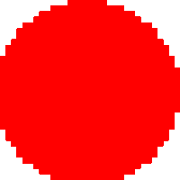 Red Divoom Sticker - Red Divoom Trippy Stickers