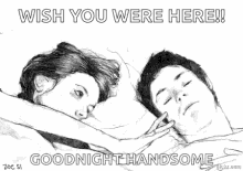 Goodnight Handsome Couple GIF - Goodnight Handsome Couple Caress GIFs