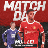 Manchester United F.C. Vs. Leicester City F.C. Pre Game GIF - Soccer Epl English Premier League GIFs