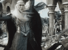Thranduil Lord Of The Rings GIF - Thranduil Lord Of The Rings Fight GIFs