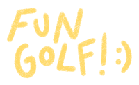 the word fun is written in yellow letters