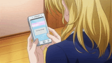 Anime Phone GIF - Anime Phone Sending Message GIFs