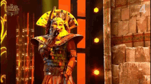 High Note The Masked Singer GIF - High Note The Masked Singer Reaching The High Note GIFs