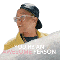 Youre An Awesome Person 7ven Sticker - Youre An Awesome Person 7ven Sort Of Stickers