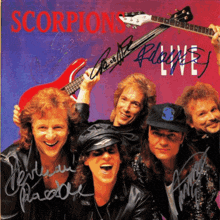 рок -- группа Scorpions GIF