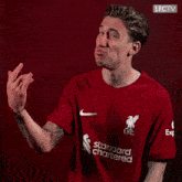 Liverpool Tsimikas GIF - Liverpool Tsimikas Kostas Tsimikas GIFs