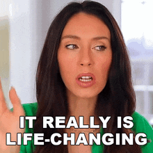 It Really Is Life Changing Shea Whitney GIF - It Really Is Life Changing Shea Whitney It Can Change Your Life GIFs
