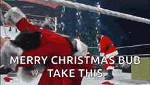 Santa Claus Wrestling GIF - Santa Claus Santa Wrestling GIFs