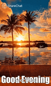 Goodevening Sunset GIF - Goodevening Sunset Sharechat GIFs