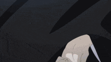 a bald man with yellow eyes and a black jacket