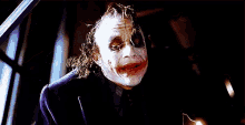 Joker Here We Go GIF - Joker Here We Go Heath Ledger GIFs