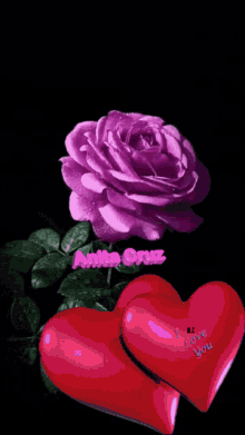 Rosas Y Corazones GIF