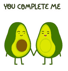 valentines day love you avocado i love you soul mate