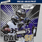San Francisco 49ers Vs. Baltimore Ravens Pre Game GIF - Nfl National Football League Football League GIFs