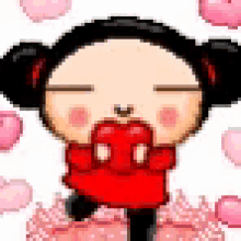 pucca heart love