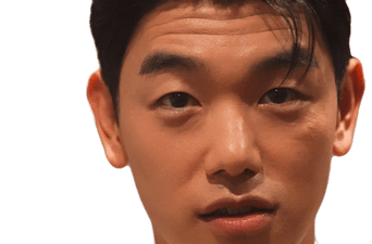 Serious Look Eric Nam Sticker - Serious Look Eric Nam Angry Look Stickers