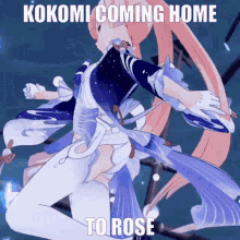 Kokomi Kokomi Come Home GIF - Kokomi Kokomi Come Home Kokomi Is Coming Home GIFs