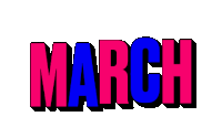 March March Month Sticker
