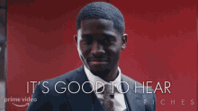 Its Good To Hear Gus Richards GIF - Its Good To Hear Gus Richards Riches GIFs