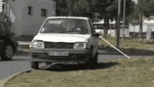 Blind Driver Crazy Car GIF