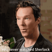 Wow You Never Watched Sherlock GIF - Wow You Never Watched Sherlock GIFs