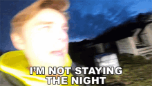 Im Not Staying The Night Papa Jake GIF - Im Not Staying The Night Papa Jake Im Leaving GIFs
