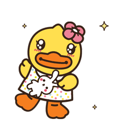Rubber Duck Sticker - Rubber Duck Lalalalala Stickers
