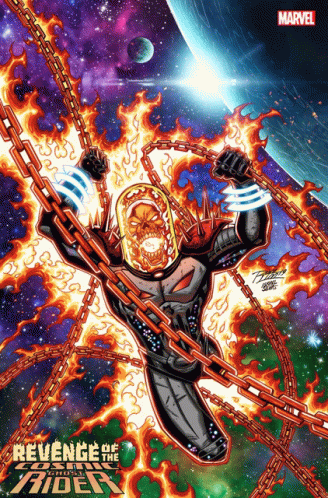 Cosmic Ghost Rider Animated Cover - GIF - Imgur