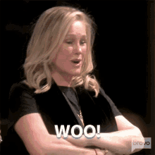 Woo Real Housewives Of Beverly Hills GIF - Woo Real Housewives Of Beverly Hills Yay GIFs