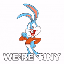 we%27re tiny buster bunny eric bauza tiny toons looniversity we%27re small