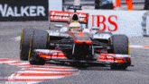 a race car with the word replay on the front
