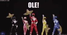 Ole Cinco De Mayo GIF - Ole Cinco De Mayo Power Rangers GIFs