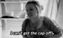 Cyberbully I Cant Getthe Cap Off GIF - Cyberbully I Cant Getthe Cap Off Weak GIFs