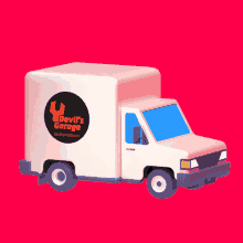 Moving Truck Pick Up And Leave GIF