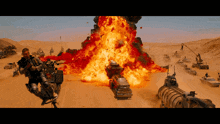 Mad Max Mad Max Fury Road GIF - Mad Max Mad Max Fury Road Explosion GIFs