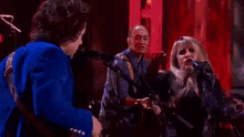 Stevie Nicks Harry Styles GIF - Stevie Nicks Harry Styles Rock And Roll Hall Of Fame GIFs