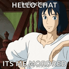 a picture of a girl from howl 's moving castle